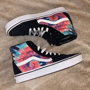 classic high top tiedye vans